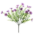 thumbnail image 2 of Visland 4PCS Artificial Flowers, Plastic Flower Plants for Outdoor, Faux Flowers in Bulk Silk Fake Flowers for Indoor Vase Pots Hanging Planters Decorations, 2 of 4