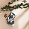 thumbnail image 7 of Yiaed Majestic Wolf Landscape Print Christmas Stockings, Christmas Stockings Hanging Ornaments, Christmas Stockings for Family Christmas Holiday Decorations, 7 of 7