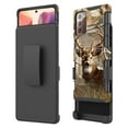 thumbnail image 4 of Value Pack ! for Samsung Galaxy Note 20 Ultra case Phone Case 360° Cover Clip Kickstand Holster Hybrid Shock Bumper (Deer), 4 of 4