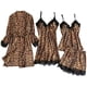 thumbnail image 1 of Gibobby Lencería de encaje Día de San Valentín Ropa interior de seda para mujer Camisón Batas Pijamas Satén Ropa de dormir sexy Lencería íntima(Marrón, XL), 1 of 5