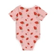 thumbnail image 2 of Rocae Strawberry for Baby Climbing Clothes Soft Baby Romper for Active Infants Comfortable and Breathable Crawling Jumpsuit Unisex Baby Outfit 9M, 2 of 8