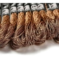 thumbnail image 3 of 10 Skeins 12-Ply Metallic Polyester Embroidery Floss Glitter Cross Stitch Threads for Craft Needlework Hand Embroidery Friendship Bracelets String Sienna 0.8mm about 8.75 Yards(8m)/skein, 3 of 5