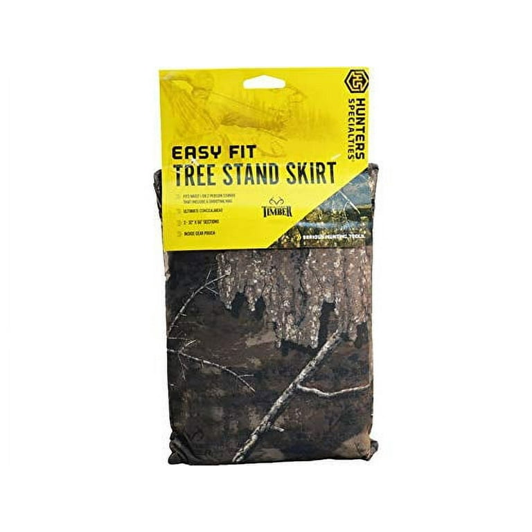 Camouflage tree top stand skirt