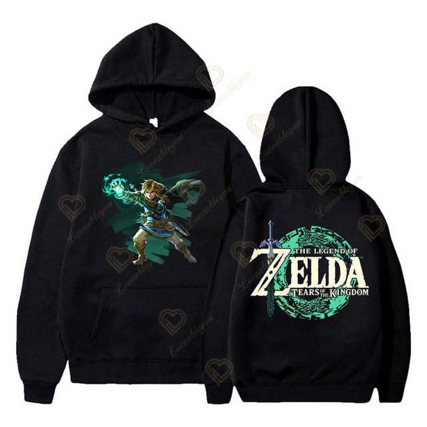 Sudadera con capucha de Zelda para hombre, ropa con estampado 3D de Zelda, lágrimas del Reino, jerséis Harajuku, niños y niñas xuanjing unisex