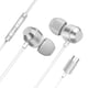 thumbnail image 1 of Audífonos con cable tipo C Audífonos internos con succión magnética Audífonos con música Audífonos d Abanopi Silver, 1 of 7