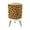 Color 3, variant on Small Trash Can with Lid Wild Animal Leopard Wild Leopard Skin Black Brown Spots 1.8 Gallon Dog Proof Trash Can Round Garbage Can Waste Bin Wastebasket for Bathroom Bedroom Living Room
