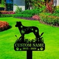 thumbnail image 2 of Handmadetneonsign Chinook Dog Memorial Metal With Stake, Chinook Metal Name Sign Stake, Dog Metal Stake Decor 45240, 2 of 5