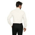 thumbnail image 4 of J. METHOD Men's Classic Slim Fit Button Down Long Sleeve Solid Color Dress Shirts S-2XL [NEMT104], 4 of 4
