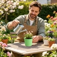 thumbnail image 4 of Clearance! Soovim Flower Pots Outdoor Large Pot Metal for Indoor Outdoor Decorative with Holes Rustproof Garden Containers, 4 of 6