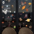 thumbnail image 4 of De Pared De Halloween Multicolores Pegatinas De Ventana De Cartón De Halloween Fáciles De Usar Pegatinas De Decoración De Puertas Para La Oficina En Casa Fiesta De Halloween Club 9Pcs Pegatinas sonducket HA017000-00, 4 of 7