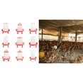 thumbnail image 2 of Chicken Waterer Kits for Chick Poultry Water Drink Solution Duck Watering Supplies Hanging Poultry Water Fountain, 2 of 8