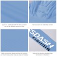 thumbnail image 4 of Bassdash Men's UV Sun Protection Hooded Long Sleeve Fishing Hoodie,Blue,XL, 4 of 5