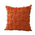 thumbnail image 4 of YWIYIUD Easter Pillow Cover 18x18 Inch Set of 1 Easter Decoration Orange Carrot Soft Plush Jacquard Throw Pillows Cushion Case for Bedroom Sofa Holiday Festivals Home Decorations, 4 of 8