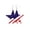 Multicolor-0E-home supplies, variant on LEFTHIGH Home Fashion Independence Day Earring Women Patriotic Alloy Dangle Star Red White Blue Jewelry Memorial July 4th Holiday Gift Casual Home Decor
