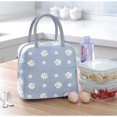 thumbnail image 2 of nipocaio Insulated Lunch Bag, Portable Thermal Lunch Bags Daisy Pattern Lunch Cooler Bag, 2 of 5