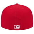 thumbnail image 4 of Men's New Era Red Miami Marlins White Logo 59FIFTY Fitted Hat, 4 of 6