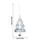 thumbnail image 3 of Gibobby Colgante de Metal en forma de árbol de Navidad, decoración de campana de árbol de Navidad, colgante creativo, decoración de campana de Navidad, campana de Metal(Silver), 3 of 3