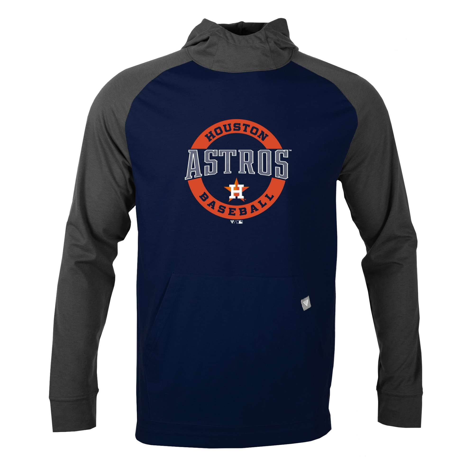 Men's Levelwear Navy Houston Astros Sector Batter Up Raglan Polo