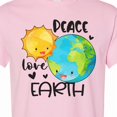 thumbnail image 4 of Inktastic Earth Day Peace Love Earth T-Shirt, 4 of 5