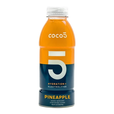 COCO 5, ALL NATURAL COCONUT WATER DRINK, PINEAPPLE