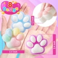thumbnail image 3 of Juguete Sensorial MoZkkiz Taba Squishy Pata de Gato Set 8 Unidades Alivio de Estres, 3 of 5
