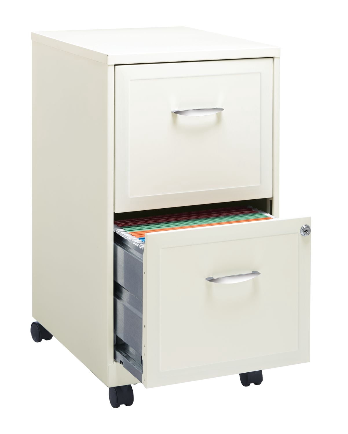 Boîte De Rangement Roulante Haute Capacité - Design Minimaliste, Roues Multidirectionnelles, Pour Livres, Chaussures, Fournitures - 13