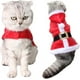 thumbnail image 1 of Disfraz de Navidad para Gato, Disfraz de Gato, Navidad, Lindo Papá Noel, Ropa Ajustable, Abrigo con Capucha para Mascotas para Gatos pequeños, medianos y Grandes (XS), 1 of 5