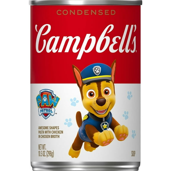 Campbell's PAW Patrol Chicken Pasta Shapes Soup - 10.5oz - Pack of 2