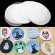 thumbnail image 3 of 100 Uds 44mm / 58mm / 75mm componente de Material de papel de insignia de botón en blanco para de fabricación de botones manualidades DIY para 54 mm Macarena Piezas de botones de insignia en blanco, 3 of 8
