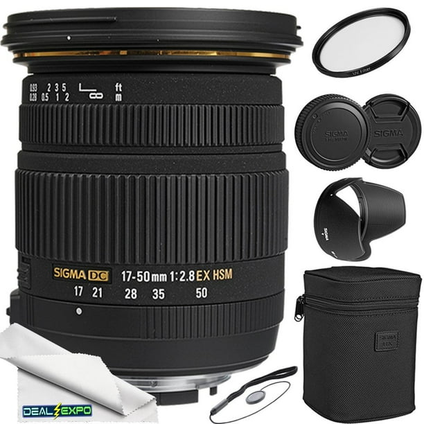 Sigma 17 50mm F 2 8 Ex Dc Os Hsm Zoom Lens For Nikon Dslrs With Aps