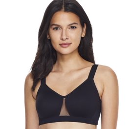 Amaranth Unlined Minimizer Bra | Paramour by Felina (Black Lily ...
