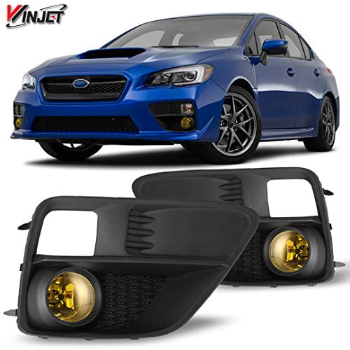 Winjet Compatible avec [2015 2016 2017 Subaru WRX] Feux de Brouillard de Conduite + Interrupteur + Kit de Câblage