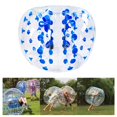 thumbnail image 3 of Pelota de 100cm, de fútbol, pelota de burbuja cuerpo , ño pelota de parachoques infble para parque, césped, patio, Baoblaze Pelota de parachoques inflable, 3 of 8
