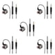 thumbnail image 3 of Sidaley Auriculares con cable Conector Auriculares internos Auriculares con micrófono Negro 5piezas, 3 of 6