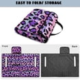 thumbnail image 4 of SEANATIVE Golf Cart Seat Covers for 2-Person Seats, Suitable for EZGO, Yamaha, Club Car and More, Scratch-resistant Golf Cart Accessory for Dogs Cats, Leopard Print Violet, 4 of 7