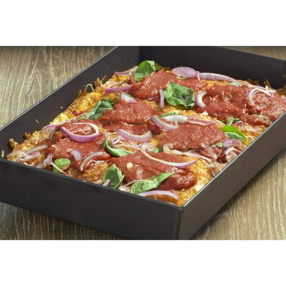 Detroit Style Pizza Pan 10 by 14 by 2.5 Inch