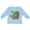 AE-Light Blue, variant on Save the Rainforest with Basilisk Lizard on a Tree Boys or Girls Long Sleeve Toddler T-Shirt