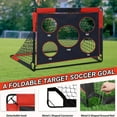 thumbnail image 4 of 47X36 inch Portable Soccer Goal 2-in-1 Detachable Training Net for Backyard Practice Heavy Duty Outdoor Soccer Equipment All-Season Sport Gear Quality Design, 4 of 6