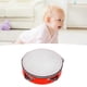 thumbnail image 3 of Kids Tambourine Drum Solid Wood Ergonomic Handle Pleasant Sound Tambourine Music Educational Instrument 7 Inch, 3 of 4
