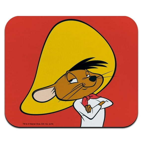 Looney Tunes Speedy Gonzales Low Profile Thin Mouse Pad Mousepad