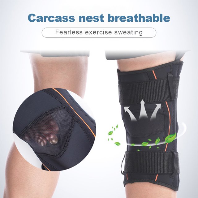 Almohadilla estabilizadora de rodilla con resorte