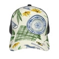 thumbnail image 3 of Lsque Vintage Utensils Printed Trucker Hat - Baseball Cap for Men Women - Breathable Mesh Side, Adjustable Fit - for Casual Wear, 3 of 7
