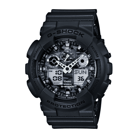 Casio Men's XL Series G-Shock Quartz 200M WR Shock Resistant Resin Color: Grey With Camo Face (Model GA-700UC-8ACR)