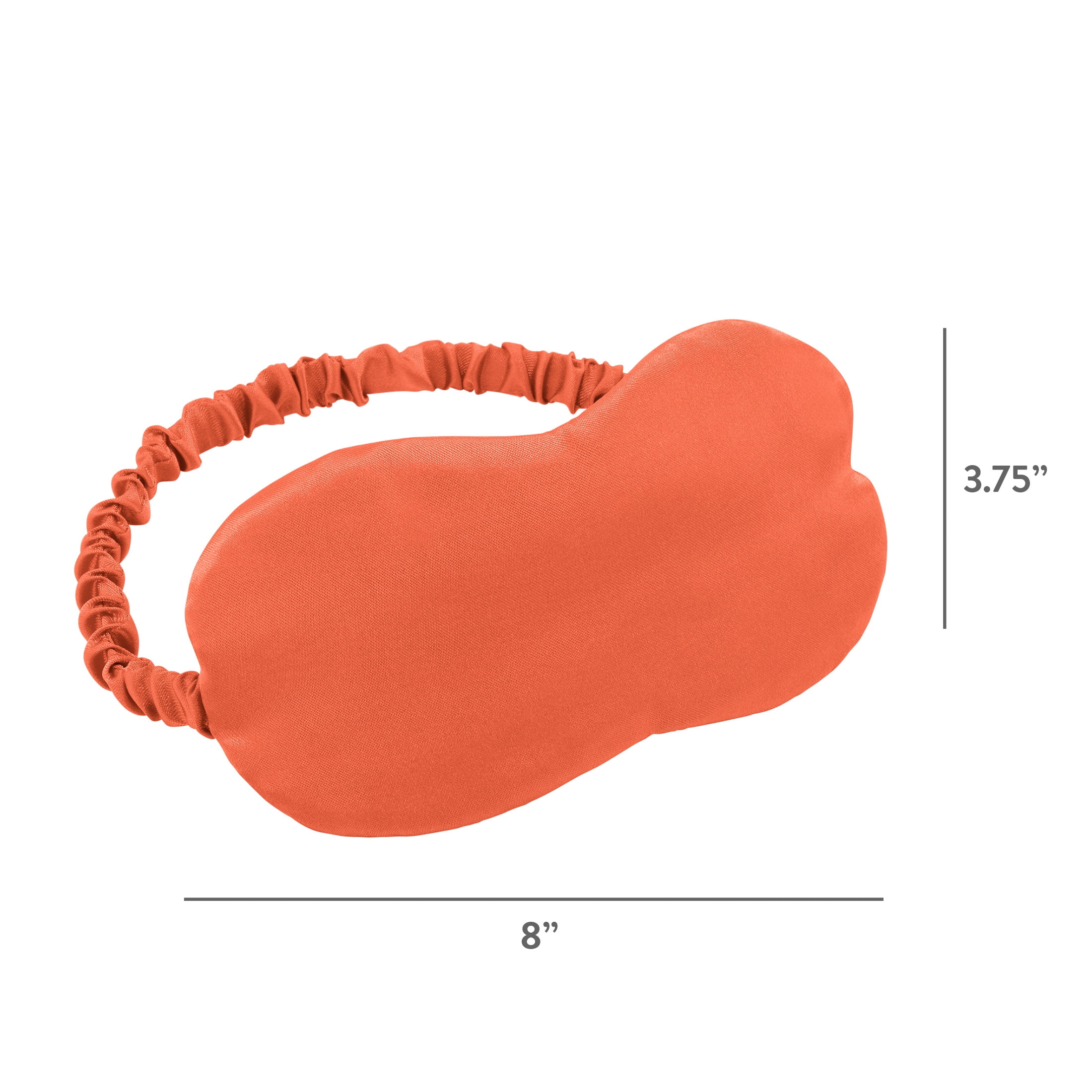Mainstays by Becky G. & Alejandra Satin Eye Mask, Orange