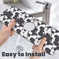 thumbnail image 6 of Pofeuu Black And White Sheeps Print Splash Guard for Sink Faucet Sink Gadgets-Splash Guard Behind Faucet Drip Catcher for Kitchen, Bathroom,Sink Mat, 6 of 7