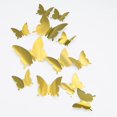thumbnail image 1 of Decoración de pared de mariposa 3D, calcomanía de papel tapiz desmontable de 24 piezas, utilizada para decoración del hogar y la habitación, 1 of 5