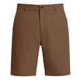 thumbnail image 5 of Golf Shorts for Men Stretch Shorts for Work Casual Hiking Multiple Pockets Flat Front Brown XL, 5 of 6
