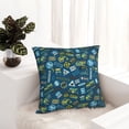 thumbnail image 6 of Yiaed Modern Excavator Print Pillow Covers Super Soft Decorative Square Throw Pillow Covers Case Cushion Covers for Sofa Couch Bedroom Car Decor（No pillow core）-24"x24", 6 of 7
