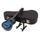 thumbnail image 1 of Modelo de guitarra, instrumento musical con soporte y estuche, juguete para niños, regalos para niños y niñas. Azul, 1 of 9