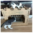 thumbnail image 5 of PetPro Royal Retreat, Castle Cat House, Premium Corrugated Cardboard, Double-Layer Scratcher, Indoor Cat House,Eco-Friendly, Cardboard Cat Scratcher, 5 of 10